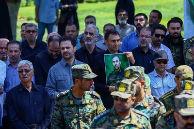 مراسم تشییع پیکر مطهر شهید اقتدار «محمود ملاجباری»