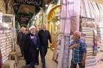 بازدید امام جمعه تبریز از بازار تبریز