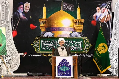 قافله عزاداری و اجتماع خادم‌یاران و یاوران رضوی در اصفهان