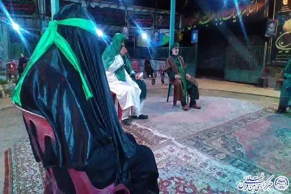دهمین روز سوگواره تعزیه «غریب»
