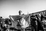 تجمع سوگواران امام خامنه‌ای در میدان امام اصفهان