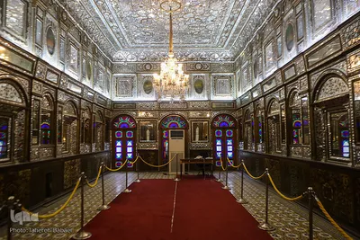 عمارت بادگیر کاخ گلستان در نوروز۹۸