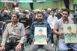 مراسم نخستین سالگرد شهادت سردار عباس نیلفروشان