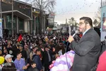 تجمع بزرگ منتظران ظهور هم‌زمان با شب نیمه‌شعبان در ملایر
