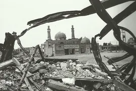خیابان چهل متری، مسجد جامع. عکاس: مهدی جمشیدی
