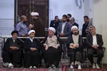 مراسم بزرگداشت شهدای حرم مطهر با سخنرانی رئیس جامعه مدرسین حوزه علمیه قم