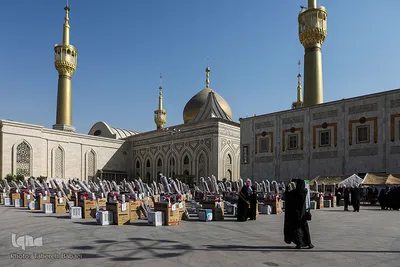 رزمایش اهدای 1000 سری جهزیه در حرم مطهر امام راحل