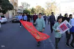 اجتماع دانش‌آموزان تبریزی در حمایت و اعلام همبستگی با دانش‌آموزان فلسطینی
