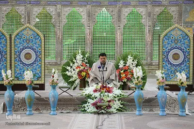 محفل انس با قرآن در حرم مطهر امام خمینی(ره)