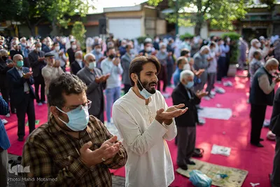 اقامه نماز عید فطر در قزوین‎