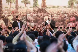 جشن عید غدیر در محله باغ فیض تهران