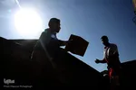 جمع آوري كمك هاي مردم سمنان برای زلزله زدگان كرمانشاه