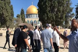 Jüdische Siedler stürmen die Al-Aqsa-Moschee