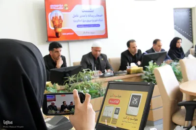 نشست خبری جلیلی مدیرعامل توزیع برق استان یزد