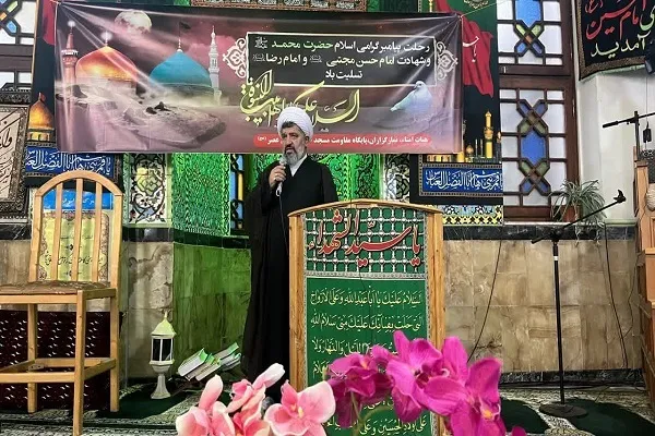 عزاداری خادمیاران رضوی در بابلسر