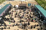 عکس | راهپیمایی جاماندگان اربعین در لرستان