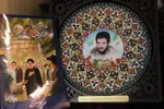 دیدار و دلجویی گروه خادم الشهدای ملایر از مادر شهید منصور احمدی پور‎