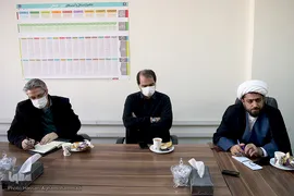 بازدید حجت‌الاسلام والمسلمین مهدی شجاع، مدیرکل ارتباطات و هماهنگی معاونت قرآن و عترت وزارت فرهنگ و ارشاد اسلامی از تحریریه ایکنا