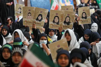 مراسم اربعین شهدای حمله تروریستی کرمان‎