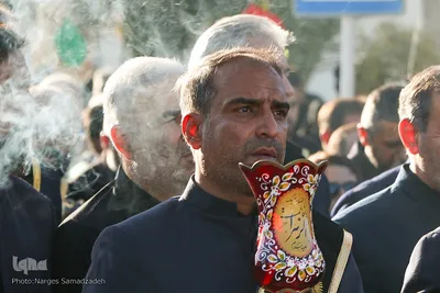 قافله عزاداری و اجتماع خادم‌یاران و یاوران رضوی در اصفهان