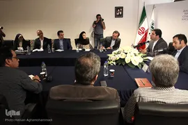 نشست خبری سید صادق موسوی، مدیر عامل انجمن سینمای جوان 