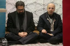 مراسم تجدید عهد هنرمندان با سردار آسمانی