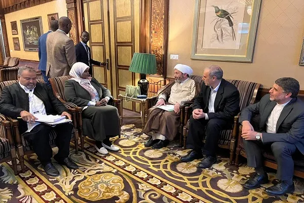 دیدار رئیس سازمان فرهنگ و ارتباطات اسلامی با وزیر فرهنگ لیبی