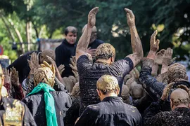 عاشقان حسینی در گل گیران بیجار