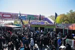 پیاده‌روی مردم نصف جهان به عشق ارباب دو جهان