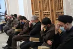 مجلس سنتی عزاداری و روضه خوانی شهادت حضرت زهرا(س) در بیت شهید صدوقی در یزد‎‎