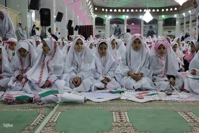 جشن تکلیف ۵ هزار نفری دختران در تبریز