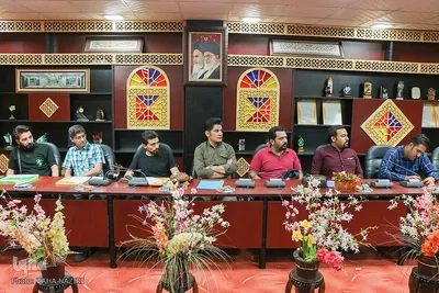 نشست خبری دوسالانه سراسری عکس بسیج در اراک