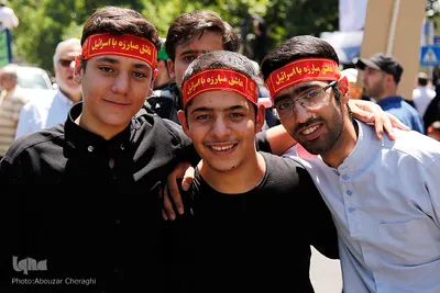 راهپیمایی روز قدس در تهران