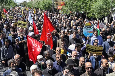راهپیمایی روز قدس در سمنان