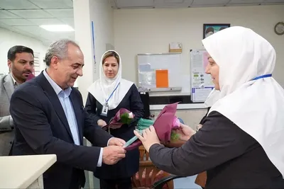تجلیل استاندار آذربایجان شرقی از پرستاران