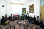 دیدار خانواده سه شهید جنگ رمضان در لرستان