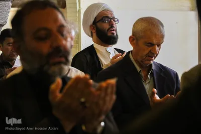 مراسم سحرگاه و اقامه نماز عید فطر در مسجد نو - اصفهان