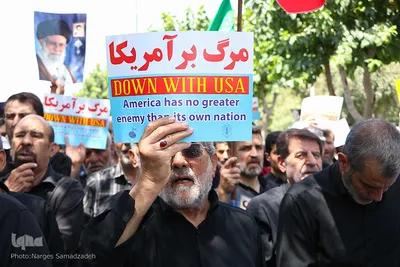 راهپیمایی نمازگزاران اصفهانی برای حمایت از مردم غزه