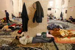 مراسم معنوی «اعتکاف» در قزوین