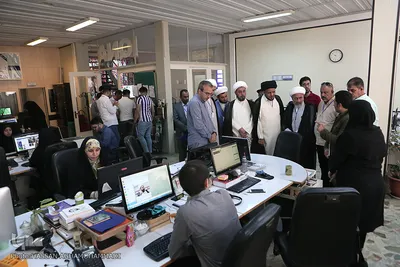 بازدید هیات فعالان قرآنی استان بصره عراق از ایکنا