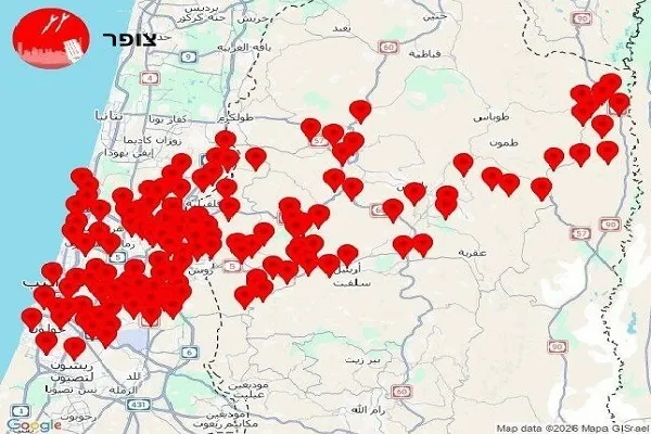 انفجار در تل‌آویو و ایلات، شمال و جنوب فلسطین اشغالی زیر آتش موشک‌های ایران