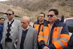 غبارروبی گلزار شهدای شهرستان پلدختر با حضور استاندار لرستان