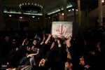 آیین وداع با پیکرهای مطهر چهار شهید گمنام دوران دفاع مقدس در حرم مطهر شاهچراغ(ع)‎