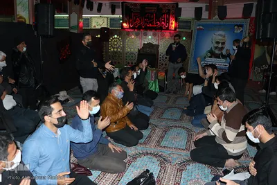 مراسم سوگواری دهه فاطمیه در معراج شهدا‎‎