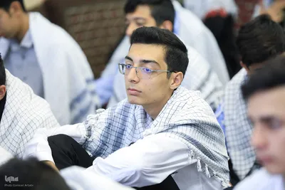 دیدار دانش‌آموزان بسیجی با نماینده ولی‎فقیه در خراسان جنوبی