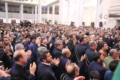 مراسم عزاداری شب شهادت حضرت شاهچراغ(ع)