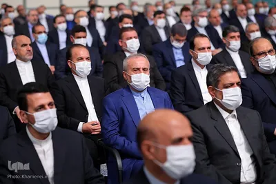 دیدار سفیران و مسئولان وزارت امور خارجه با رهبر انقلاب