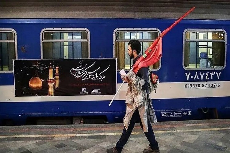 قطار فوق‌العاده رشت ـ کرمانشاه برای زائران اربعین برقرار شد