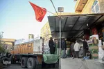 عزام موكب مردمي لبيك يا حسين(ع) سمنان براي خدمت رساني به زائران اربعين
