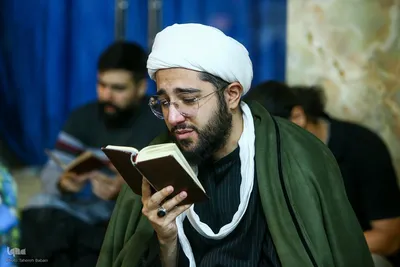 مراسم احیای شب نوزدهم ماه رمضان در مسجد جامع واوان
